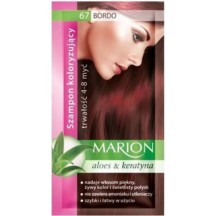 Dažantis šampūnas "Marion" bordinis Nr. 67, 40 ml (geriausias iki 2023 gegužės pabaigos)